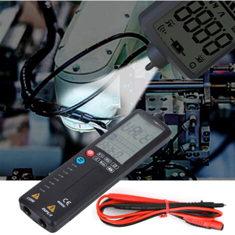 Digitales LCD-Multimeter mit zwei Betriebsmodi, berührungsloser Spannungsdetektor und intelligentem Frequenz- und Widerstandstester