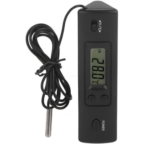 Digitales LCD-Thermometer mit Sonde für Kühlschränke – 0,1 °C Genauigkeit