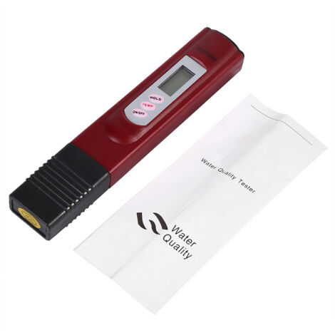 Digitales LCD-Wasserqualitätsmessgerät – TDS-Messgerät 0–9999 ppm mit integriertem Thermometer