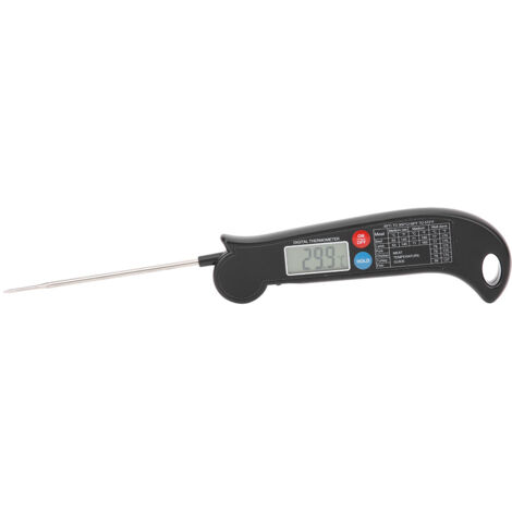 Digitales Lebensmittelthermometer mit klappbarer Sonde – Hohe Genauigkeit – Küchenzubehör