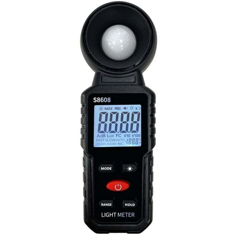 Image of Digitales Luxmeter bis 200.000 Lux, Lichtstärkemesser, Helligkeitsmessgerät
