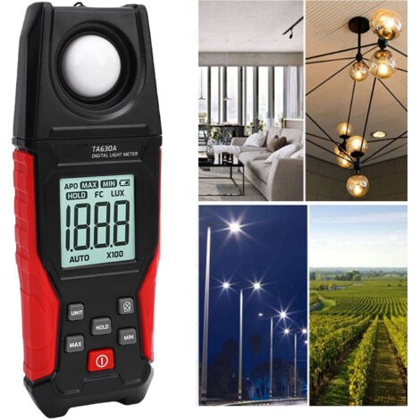 [Digitales Luxmeter] + [TrustLUX] + [LX-200K] + [Lichtmessung]