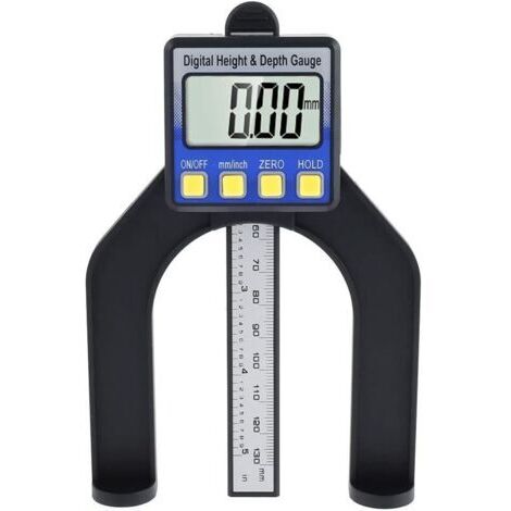 Digitales Messgerät mit LCD-Anzeige, hohe Präzision, Messbereich 0–85 mm, mit magnetischer Halterung