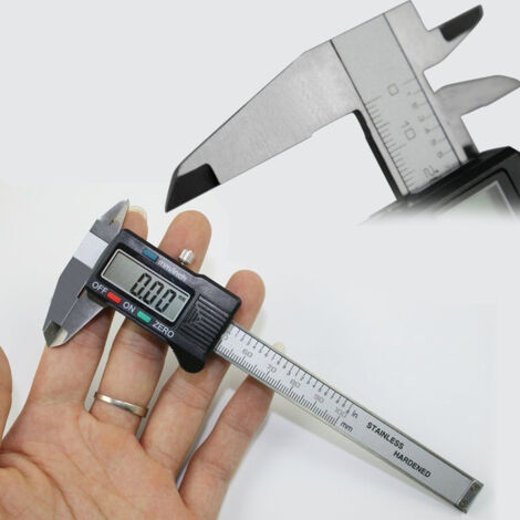 Digitales Mikrometer Nr. 3,9"/100 mm, Edelstahl, 1 Stück