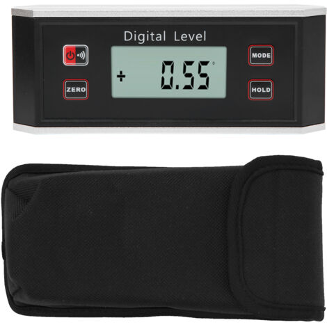 Digitales Neigungsmessgerät mit LCD-Bildschirm und magnetischer Oberfläche für präzise Winkelmessungen