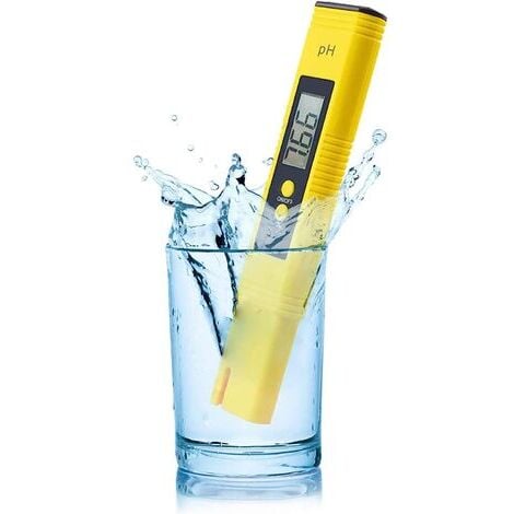 ETING Digitales pH-Messgerät, Atc-Wasserqualitätstester mit 0-14 pH-Messbereich, pH-Tester für den Heimgebrauch für Trinkwasser, Schwimmbadwasser und Aquarienwasser