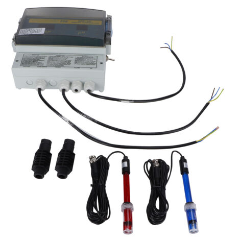 Digitales pH- und ORP-Wasserqualitätsmessgerät mit Mikroprozessor für Schwimmbäder und Whirlpools, 220 V