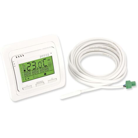 Digitales Raumthermostat mit Raum- und Bodenfühler