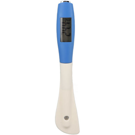 Digitales Silikon-Küchenthermometer mit integriertem Spatel, präzise für Schokolade, Marmelade und Fleisch, 160-mAh-Akku