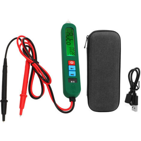 Digitales Stiftmultimeter, explosionsgeschütztes automatisches digitales Multimeter, hochpräziser wiederaufladbarer Ohm-Spannungsmesser