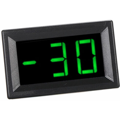 Digitales Thermometer -30 800 Grad C, grünes Licht