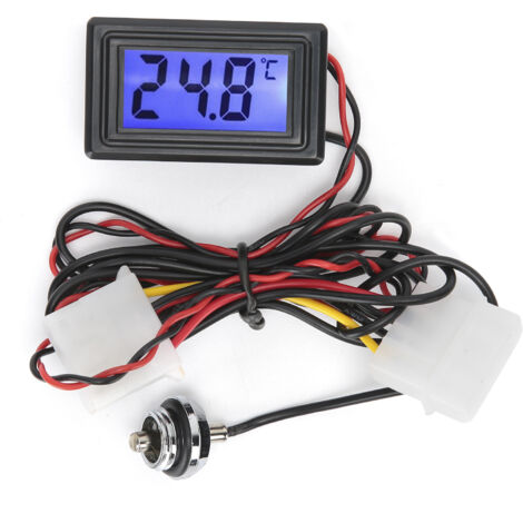 Digitales Thermometer für PC-Flüssigkeitskühlung, Digitalanzeige WDXS-DT, 5V-24V