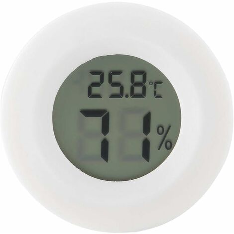 Digitales Thermometer Hygrometer für Reptilien und Amphibien Digitales Reptilienthermometer Digitales Hygrometer für Reptilien (Weiß)T-Audace