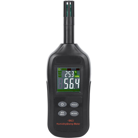 Digitales Thermometer-Hygrometer mit LCD-Bildschirm und hoher Genauigkeit
