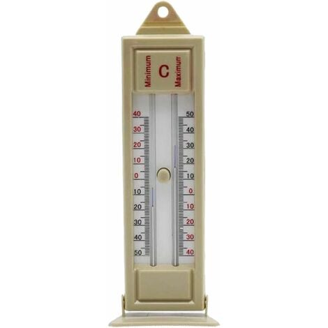 2 Stück 10-Zoll-Thermometer Außenthermometer Dekoratives Thermometer  Innenthermometer Wandmontiertes Thermometer