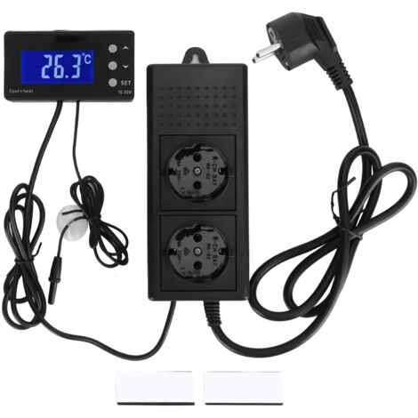 Digitales Thermostat für Aquarium und Inkubator – 220-V-Temperaturregler mit EU-Stecker