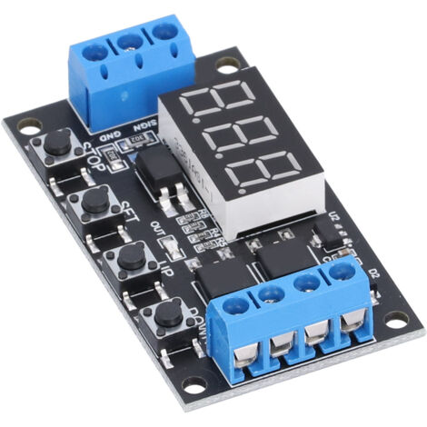 Digitales Timermodul mit Triggerzyklus und LED-Relais für industrielle Elektronikgeräte
