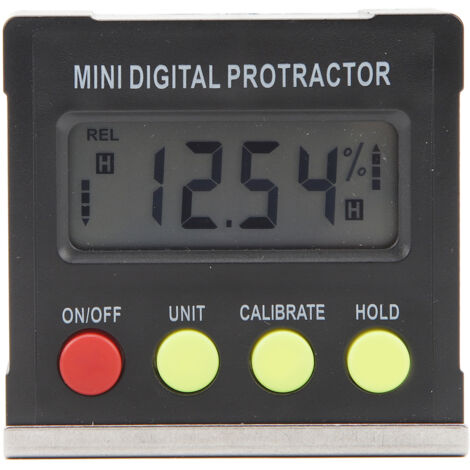 Digitales Winkelmessgerät – Hochpräzise – Magnetisch – ABS – 0,1° Auflösung
