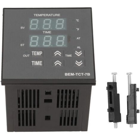 Digitalthermostat Typ K mit Digitalanzeige für Heizpressen, 100–240 V