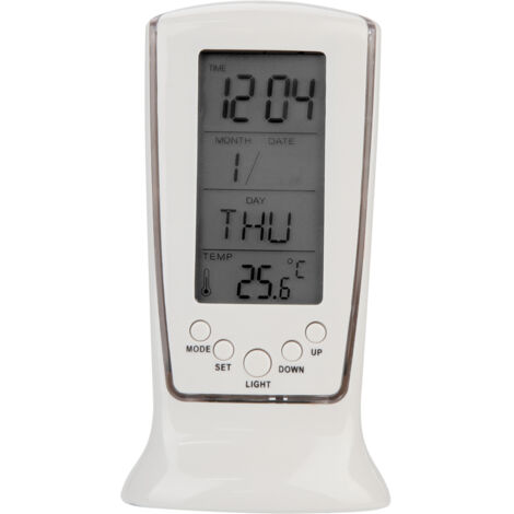 Digitaluhr, digitales Thermometer, dekorative Uhr, Musikuhr, Wecker, elektronische Uhr