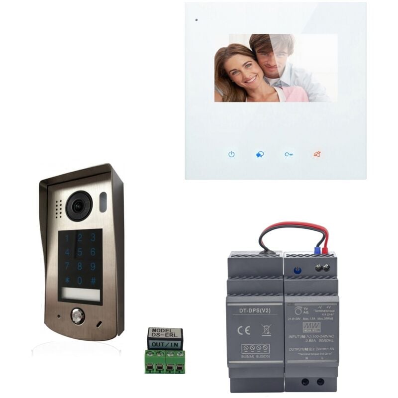 Digitone By Gates - DIGI43CW- Kit portier vidéo Wi-Fi