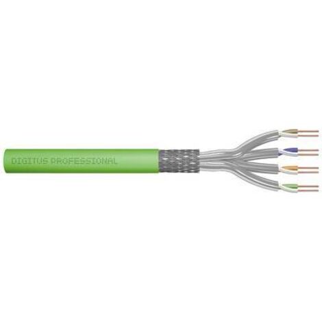 "DIGITUS 100 m Cat 8.2 Câble réseau - S-FTP (PiMF) Simplex - BauPVO Dca - LSZH Sans halogène - 2000 MHz Cuivre"