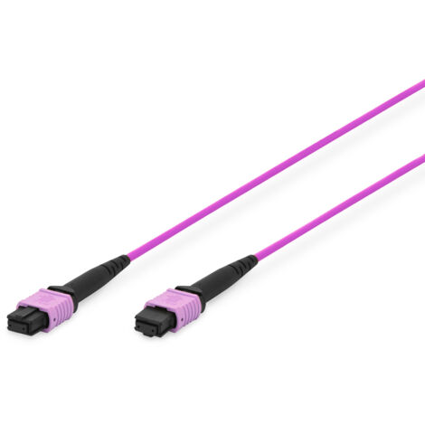 Digitus 10m MPO OM4 10m MPO / MTP MPO / MTP Porpora cavo a fibre ottiche