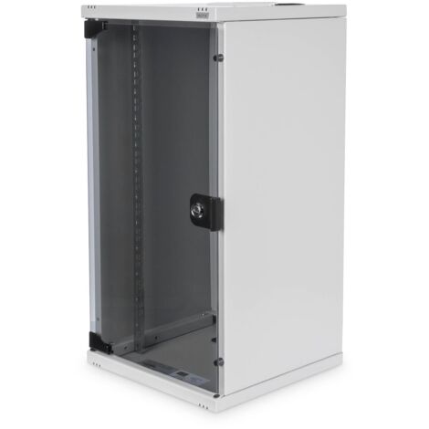 Digitus                                  12u 10in Wall Cabinet Grey 592x312x300 Mm Ral 7035