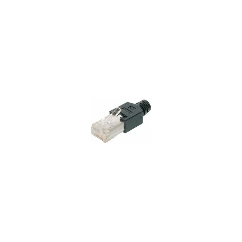 Digitus A-MO6 8/8 hrs RJ-45 Black, Metallic, Red wire connector
