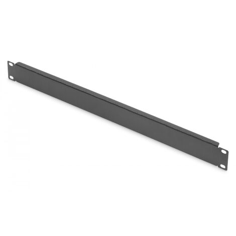 DIGITUS Abdeckplatte 1HE Blindabdeckung 483mm schwarz