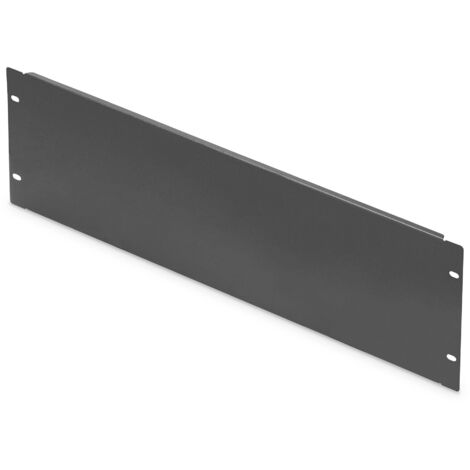 DIGITUS Abdeckplatte 4HE Blindabdeckung 483mm schwarz