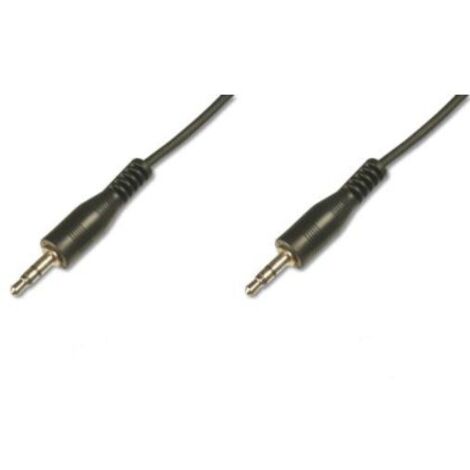 Digitus AK-510100-015-S Klinke Audio Anschlusskabel [1x Klinkenstecker 3.5 mm - 1x Klinkenstecker 3.