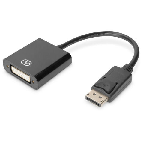 DIGITUS Aktiver DisplayPort Adapter / Konverter, DP auf DVI