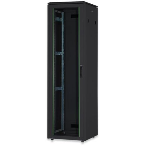Digitus Armadio 26 Unita' Linea Professionale (A) 1310 X (L) 600 X (P) 800 Mm. Colore Nero Ral 9005