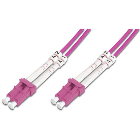 DIGITUS cable de interconexion - 1 m - violeta erika