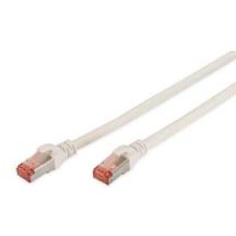 DIGITUS CAT 6 S/FTP Patchkabel, 10 Stück, 3m, weiß (DK-1644-030-WH-10)