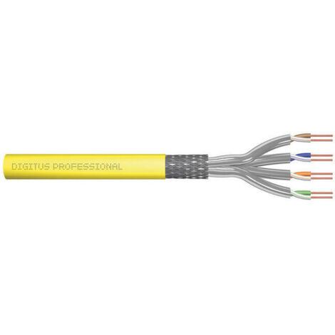 DIGITUS Cat.7A S/FTP Verlegekabel. 100 m. simplex. Dca