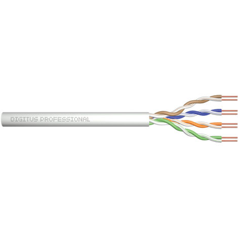 Digitus Cavo di installazione con doppino intrecciato CAT 5e U-UTP