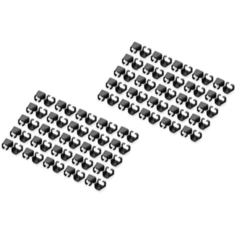 DIGITUS CLIPS DE COULEUR POUR CÂBLES PATCH RJ45 - ORGANISATION PAR COULEUR DES CÂBLES RÉSEAU - 100 PIÈCES - POUR CÂBLES LAN CAT