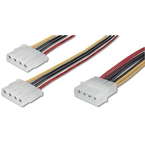 Digitus Computer, Laufwerk, Strom Y-Kabel [1x IDE-Strom-Stecker 4pol. - 2x IDE-Strom-Buchse 4pol.] 0