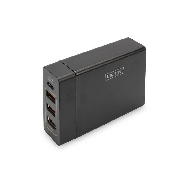 Digitus - DA-10195 Chargeur usb 72 w intérieure Courant de sortie (max.) 10200 mA 1x usb-c®, 3x usb-a Nbr. de sorties: 4 x usb Power Delivery
