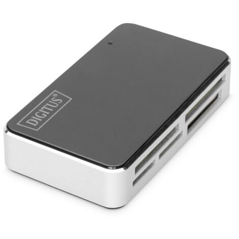 Digitus DA-70322-2 Kartenleser Schwarz, Silber