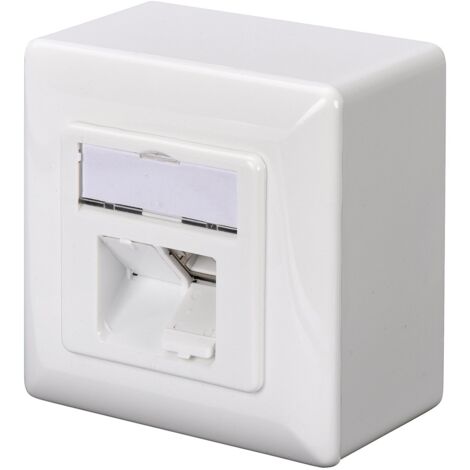 Digitus Datenanschlussdose Box CAT5e AP, white