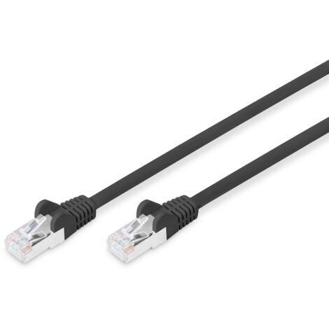 digitus DB 160144 100 S câble patch noir 10 m