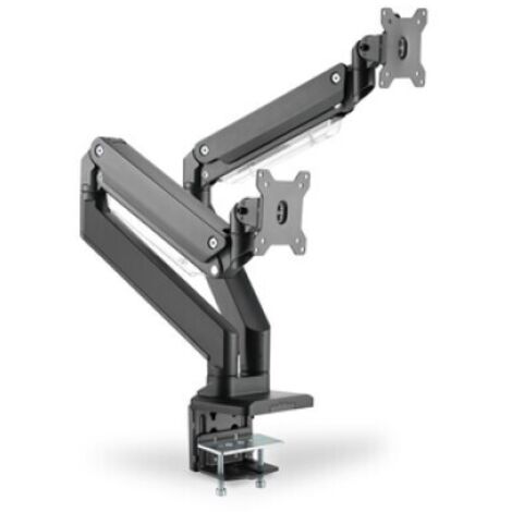 DIGITUS Digitus Monitorhalterung GDF + KB 2x15kg Gasdruckfeder und Klemmbefestigung (DA-90427)
