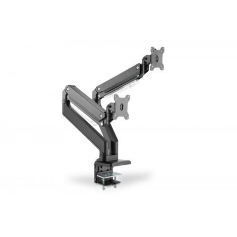 Digitus Digitus Porta monitor universale doppio con molla a gas e montaggio a incastro