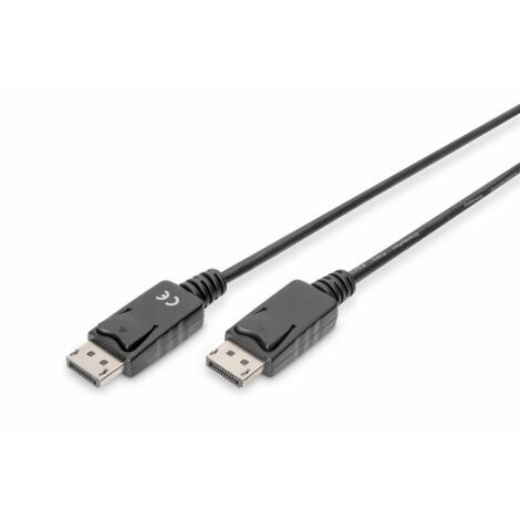 Digitus Display connect. cable 12m St/St locked DP 1.1a con