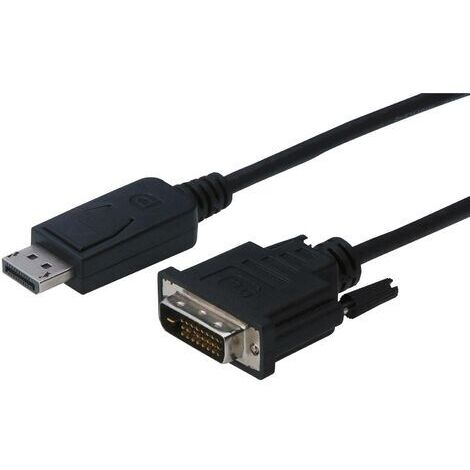 DIGITUS DisplayPort 1.1a Adapterkabel 3m DP zu DVI St./St. schwarz