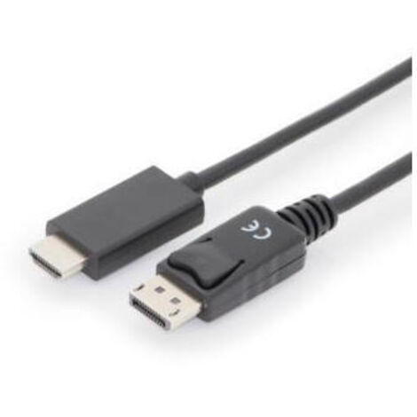 DIGITUS DisplayPort Adaptercable DP-HDMI Typ A 1m AK-340303-010-S