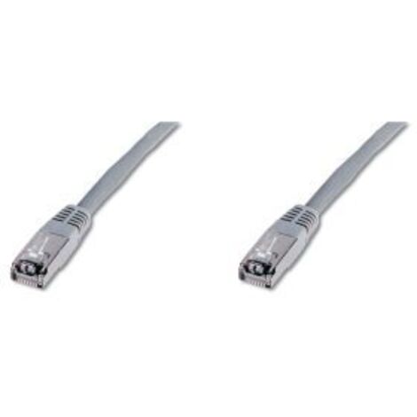 Digitus DK-1521-030 RJ45 Netzwerkkabel, Patchkabel CAT 5e F/UTP 3.00 m Grau 1 St.